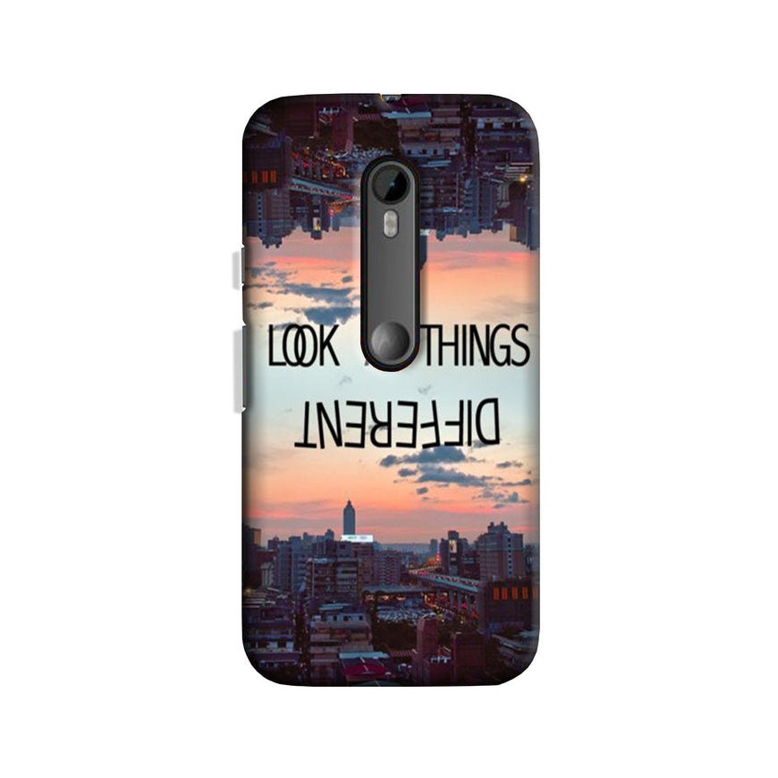 Look at things different Case for Moto X Force