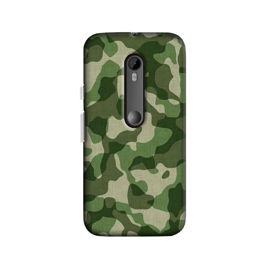 Army Camouflage Case for Moto X Force  (Design - 106)