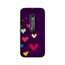 Purple Background Case for Moto X Force  (Design - 107)