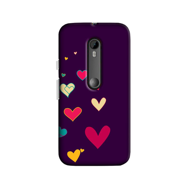 Purple Background Case for Moto X Style  (Design - 107)