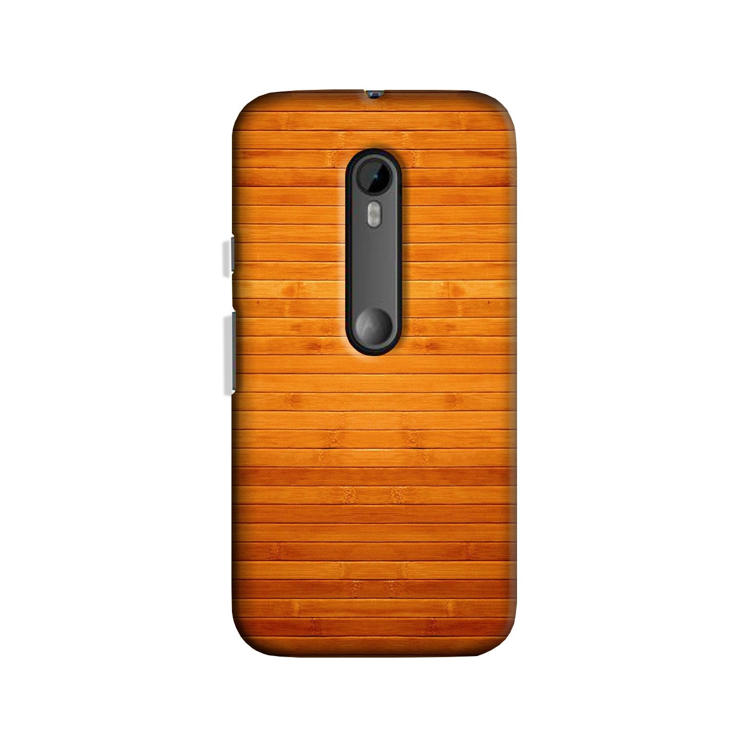Wooden Look Case for Moto X Force  (Design - 111)