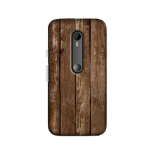 Wooden Look Case for Moto X Play  (Design - 112)