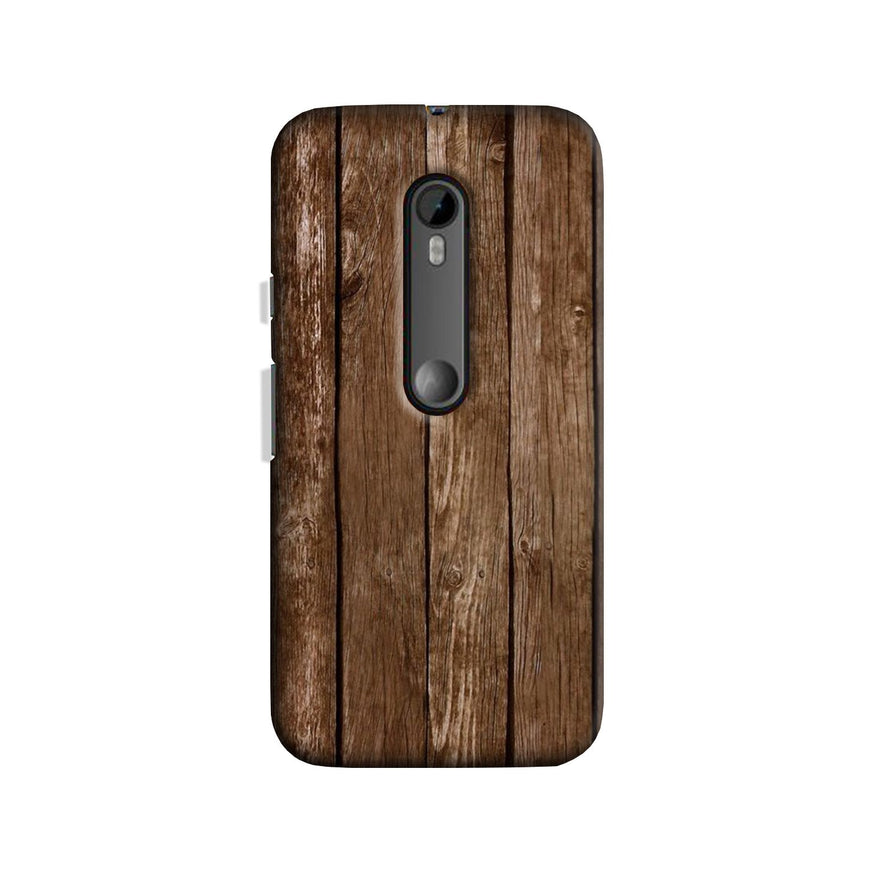 Wooden Look Case for Moto X Force  (Design - 112)