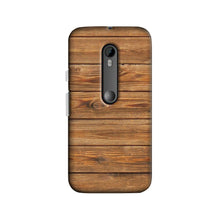 Wooden Look Case for Moto X Play  (Design - 113)