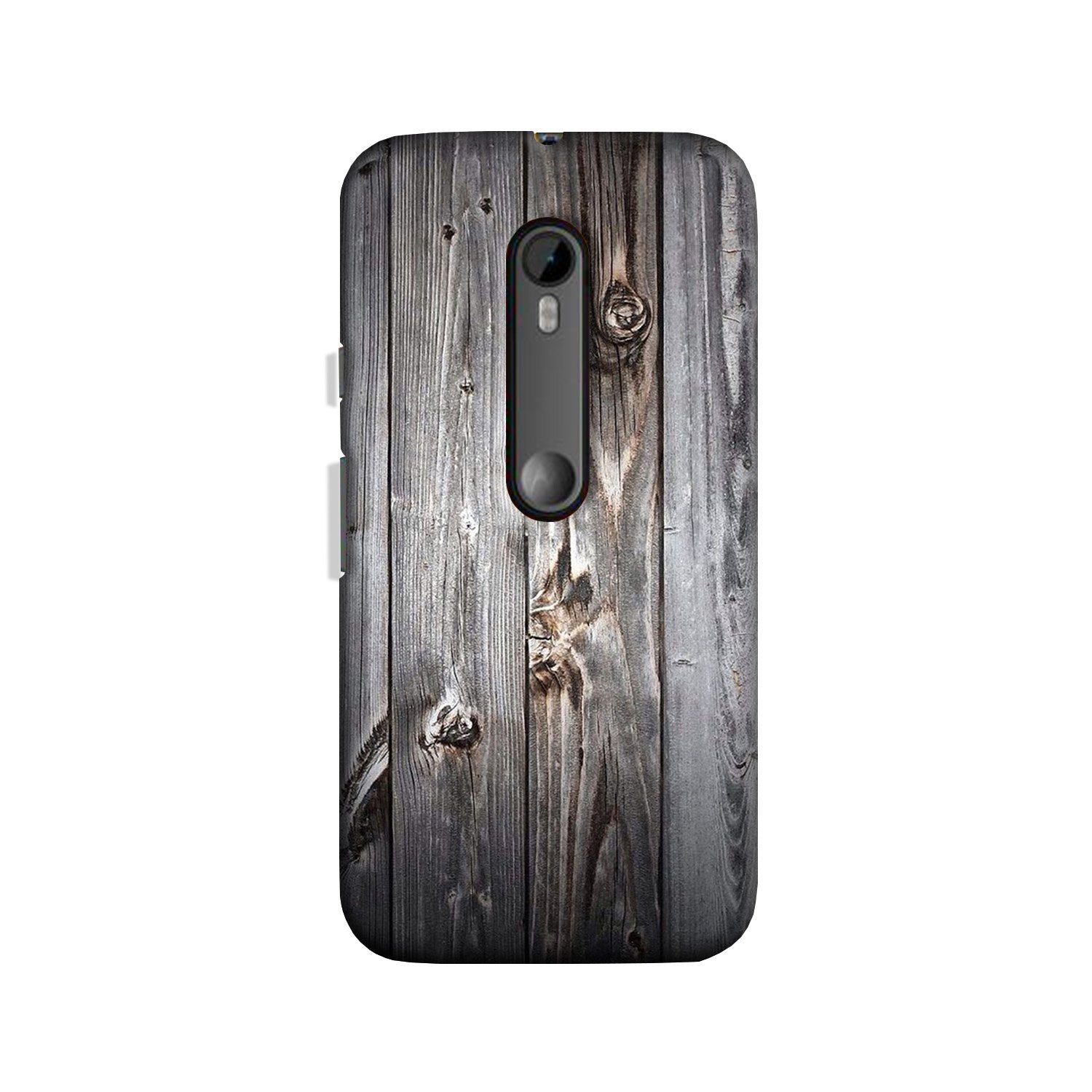 Wooden Look Case for Moto X Play  (Design - 114)