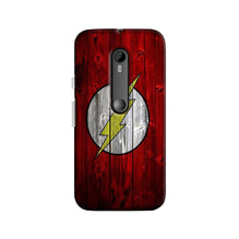 Flash Superhero Case for Moto X Play  (Design - 116)