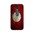 Flash Superhero Case for Moto X Force  (Design - 116)