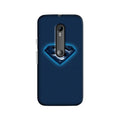 Superman Superhero Case for Moto G3  (Design - 117)