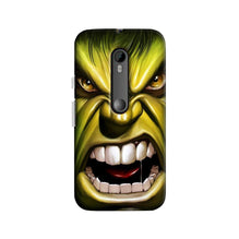 Hulk Superhero Case for Moto X Play  (Design - 121)