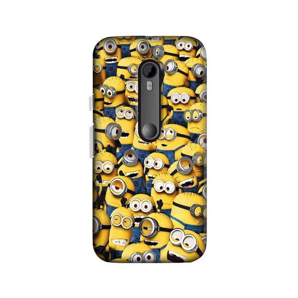 Minions Case for Moto G3  (Design - 126)