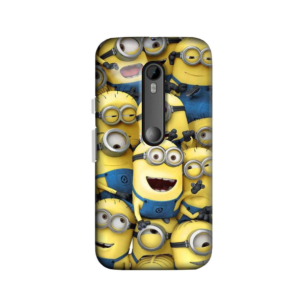 Minions Case for Moto G3  (Design - 127)