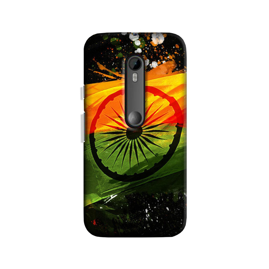 Indian Flag Case for Moto X Play  (Design - 137)
