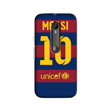 Messi Case for Moto G3  (Design - 172)