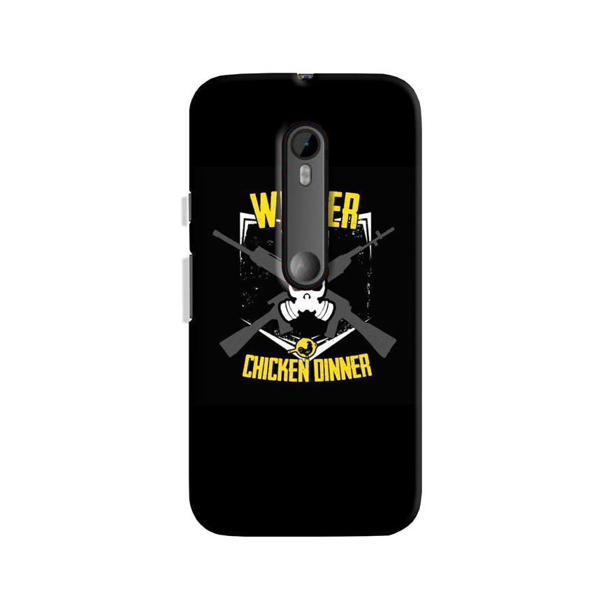 Winner Winner Chicken Dinner Case for Moto G3  (Design - 178)