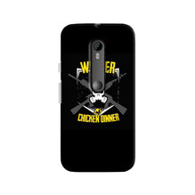 Winner Winner Chicken Dinner Case for Moto X Play  (Design - 178)