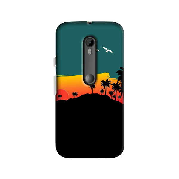 Sky Trees Case for Moto G3 (Design - 191)