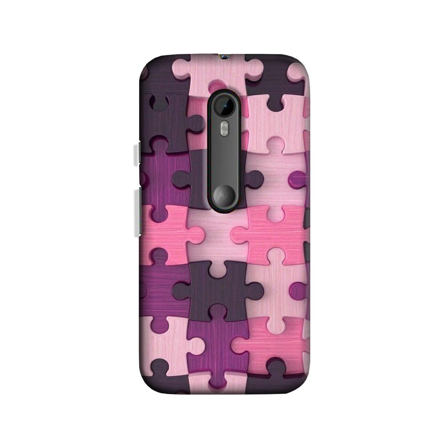 Puzzle Case for Moto X Play (Design - 199)