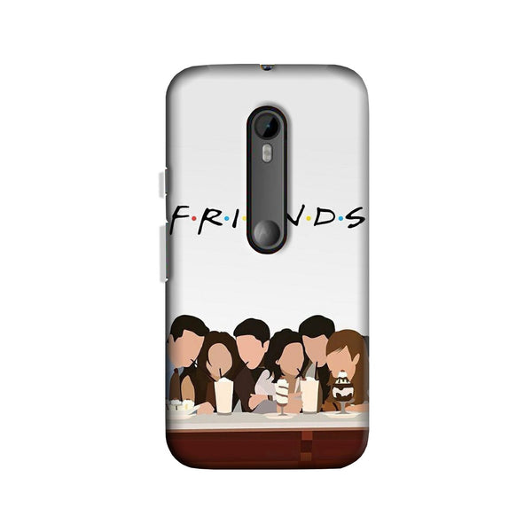 Friends Case for Moto G3 (Design - 200)