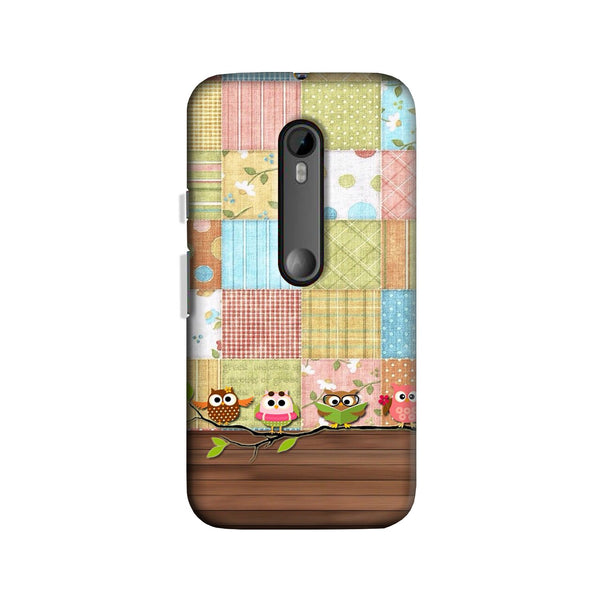 Owls Case for Moto X Force (Design - 202)