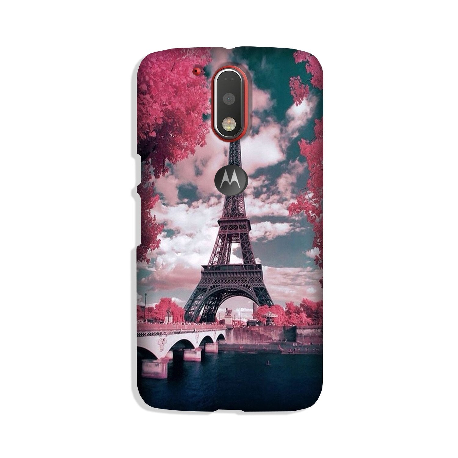 Eiffel Tower Case for Moto G4 Plus  (Design - 101)