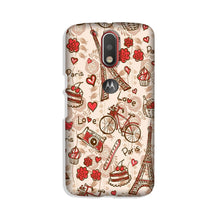 Love Paris Case for Moto G4 Plus  (Design - 103)