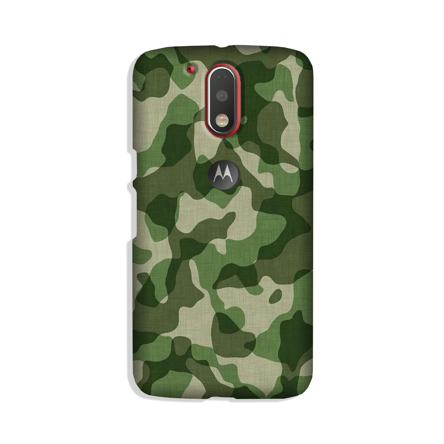 Army Camouflage Case for Moto G4 Plus  (Design - 106)
