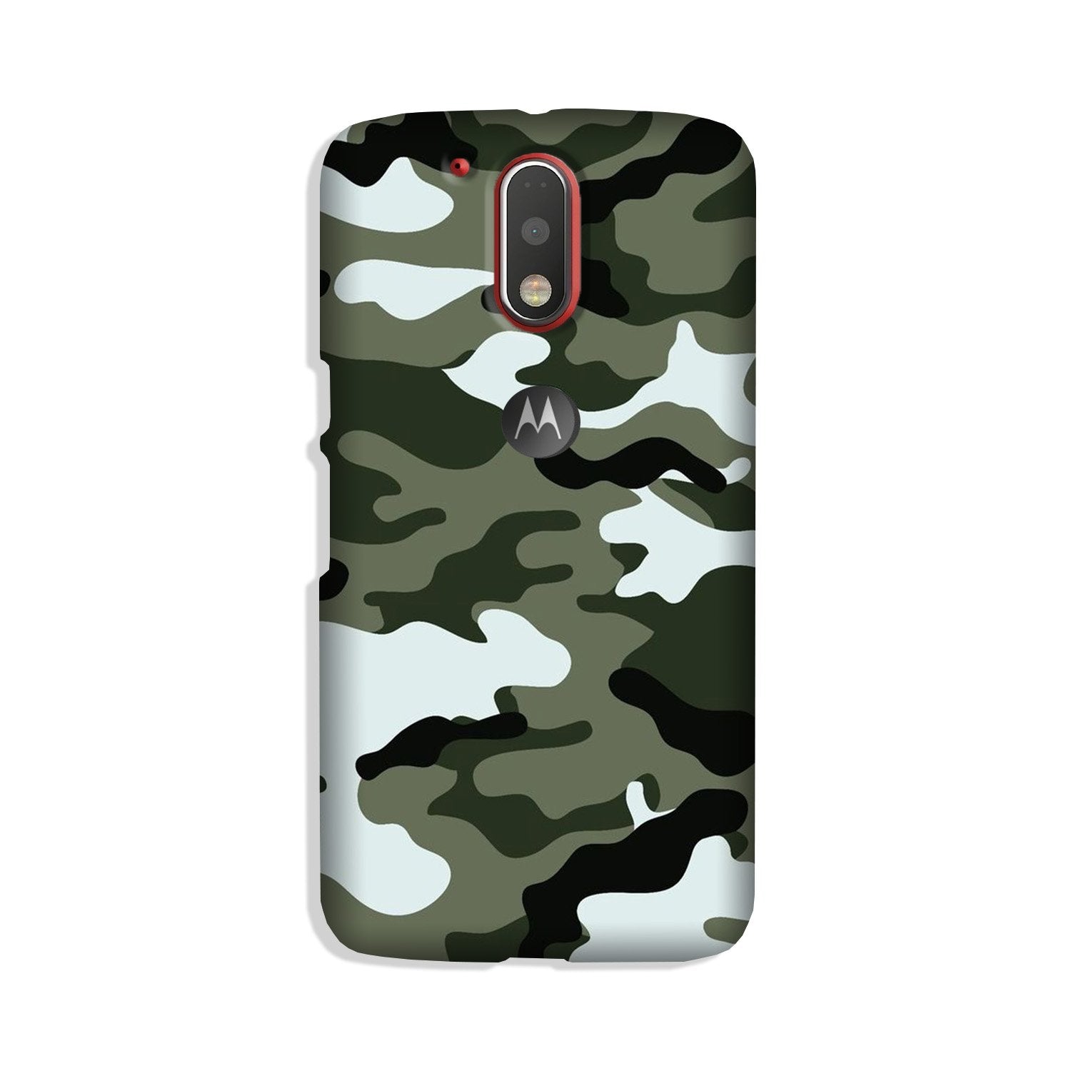 Army Camouflage Case for Moto G4 Plus(Design - 108)