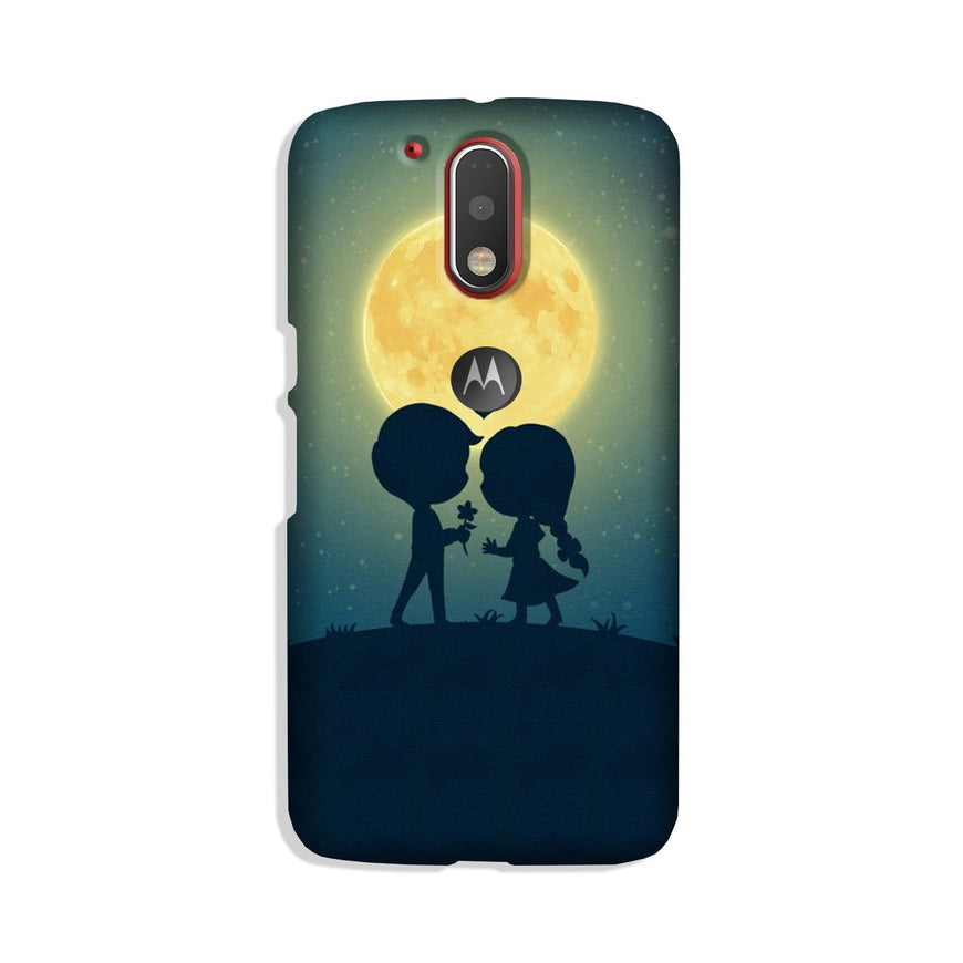 Love Couple Case for Moto G4 Plus  (Design - 109)