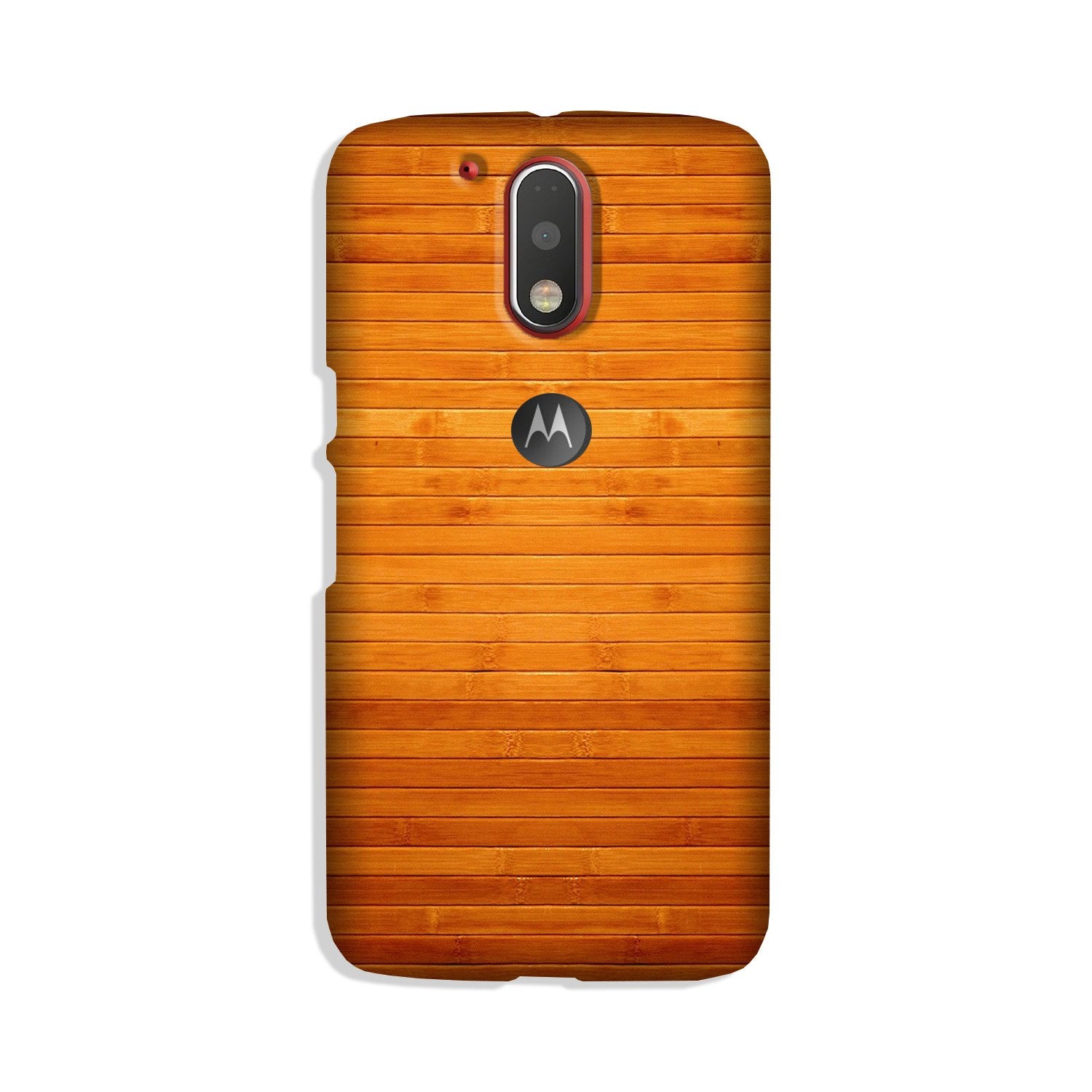 Wooden Look Case for Moto G4 Plus(Design - 111)