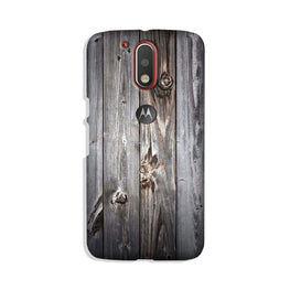 Wooden Look Case for Moto G4 Plus(Design - 114)