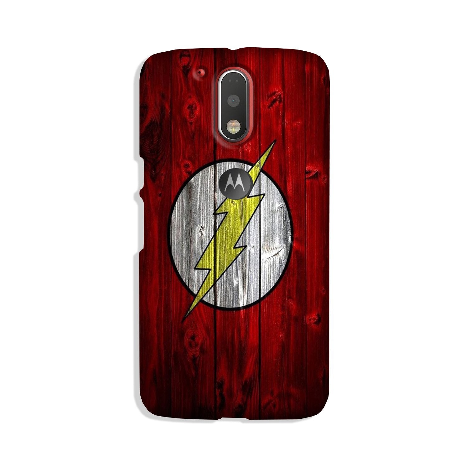 Flash Superhero Case for Moto G4 Plus  (Design - 116)