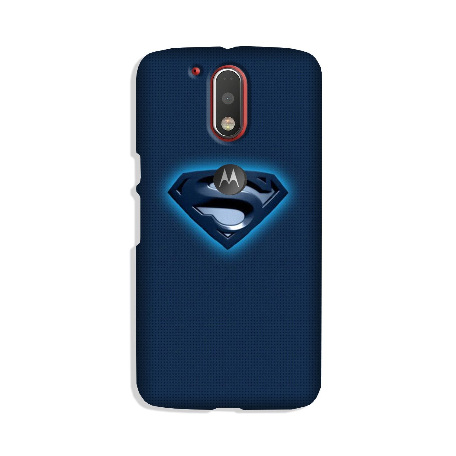 Superman Superhero Case for Moto G4 Plus  (Design - 117)