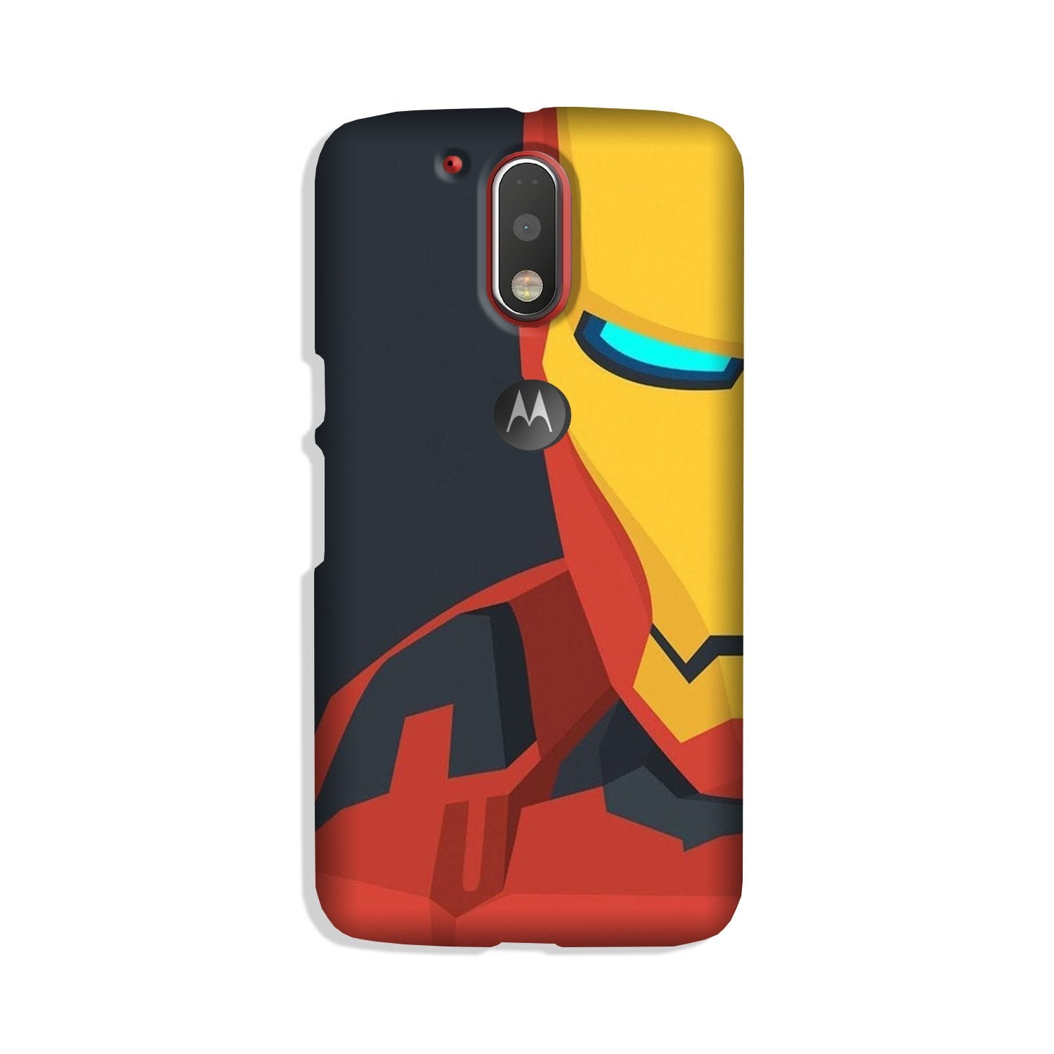 Iron Man Superhero Case for Moto G4 Plus  (Design - 120)