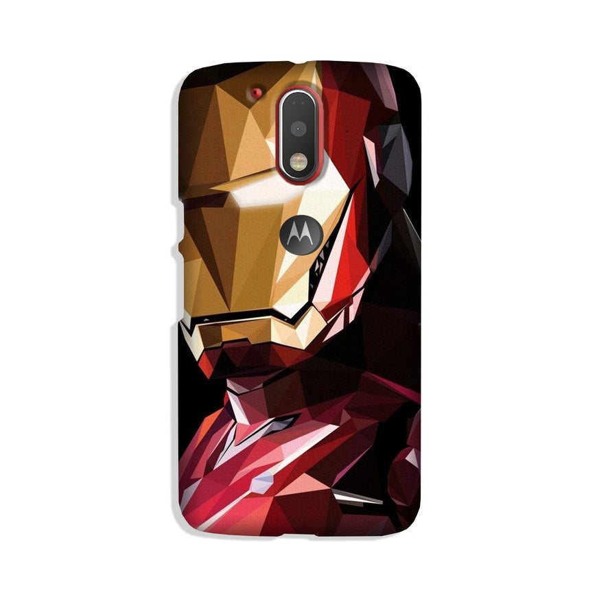 Iron Man Superhero Case for Moto G4 Plus  (Design - 122)