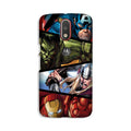 Avengers Superhero Case for Moto G4 Plus  (Design - 124)
