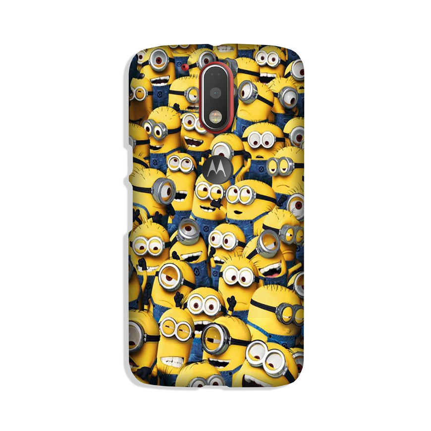 Minions Case for Moto G4 Plus  (Design - 126)