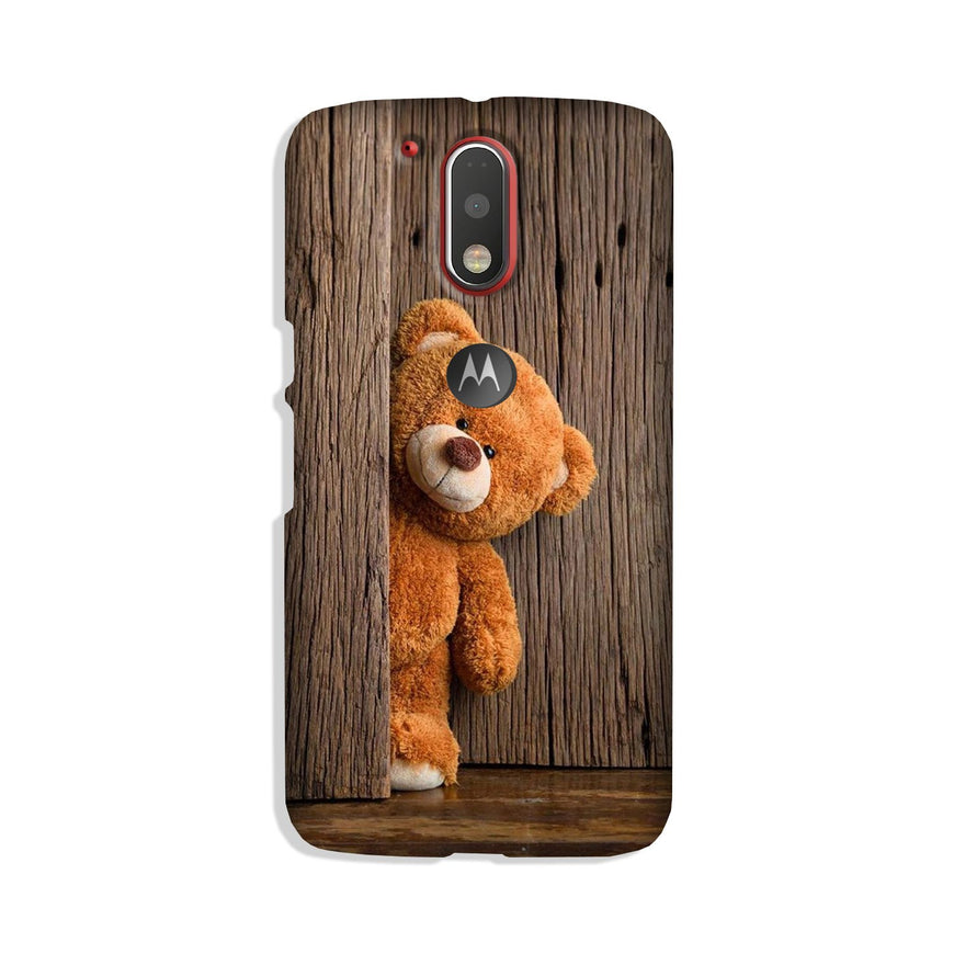 Cute Beer Case for Moto G4 Plus  (Design - 129)