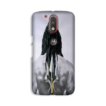 Lord Shiva Case for Moto G4 Plus  (Design - 135)