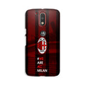 AC Milan Case for Moto G4 Plus  (Design - 155)