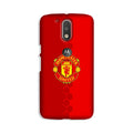 Manchester United Case for Moto G4 Plus  (Design - 157)