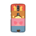 Cartoon Case for Moto G4 Plus (Design - 183)