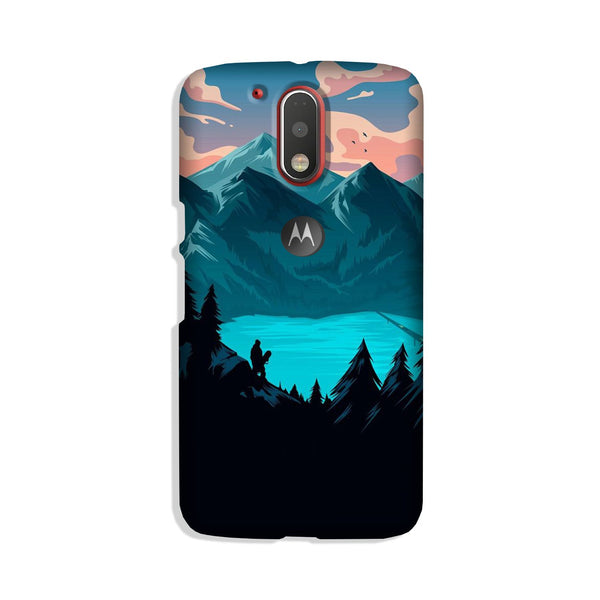 Mountains Case for Moto G4 Plus (Design - 186)
