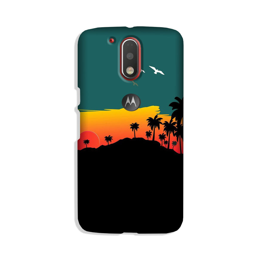 Sky Trees Case for Moto G4 Plus (Design - 191)