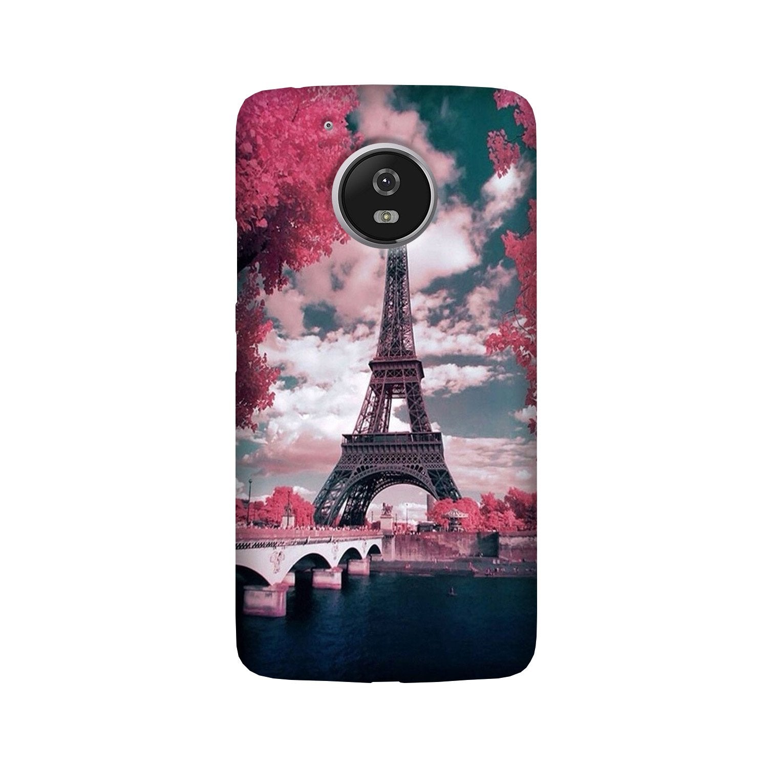 Eiffel Tower Case for Moto G5 Plus  (Design - 101)