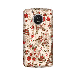 Love Paris Case for Moto G5(Design - 103)