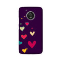 Purple Background Case for Moto G5  (Design - 107)