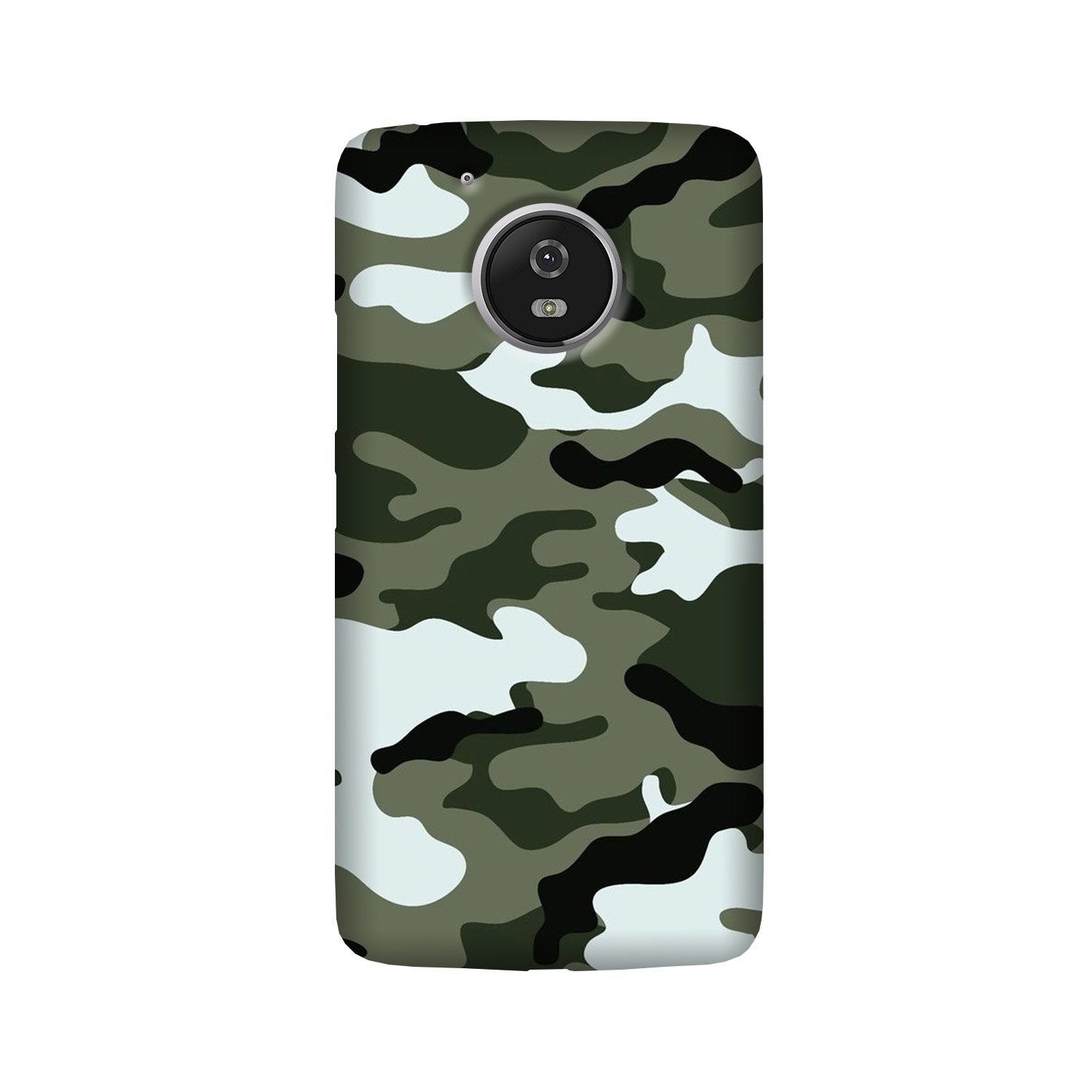 Army Camouflage Case for Moto G5 Plus(Design - 108)