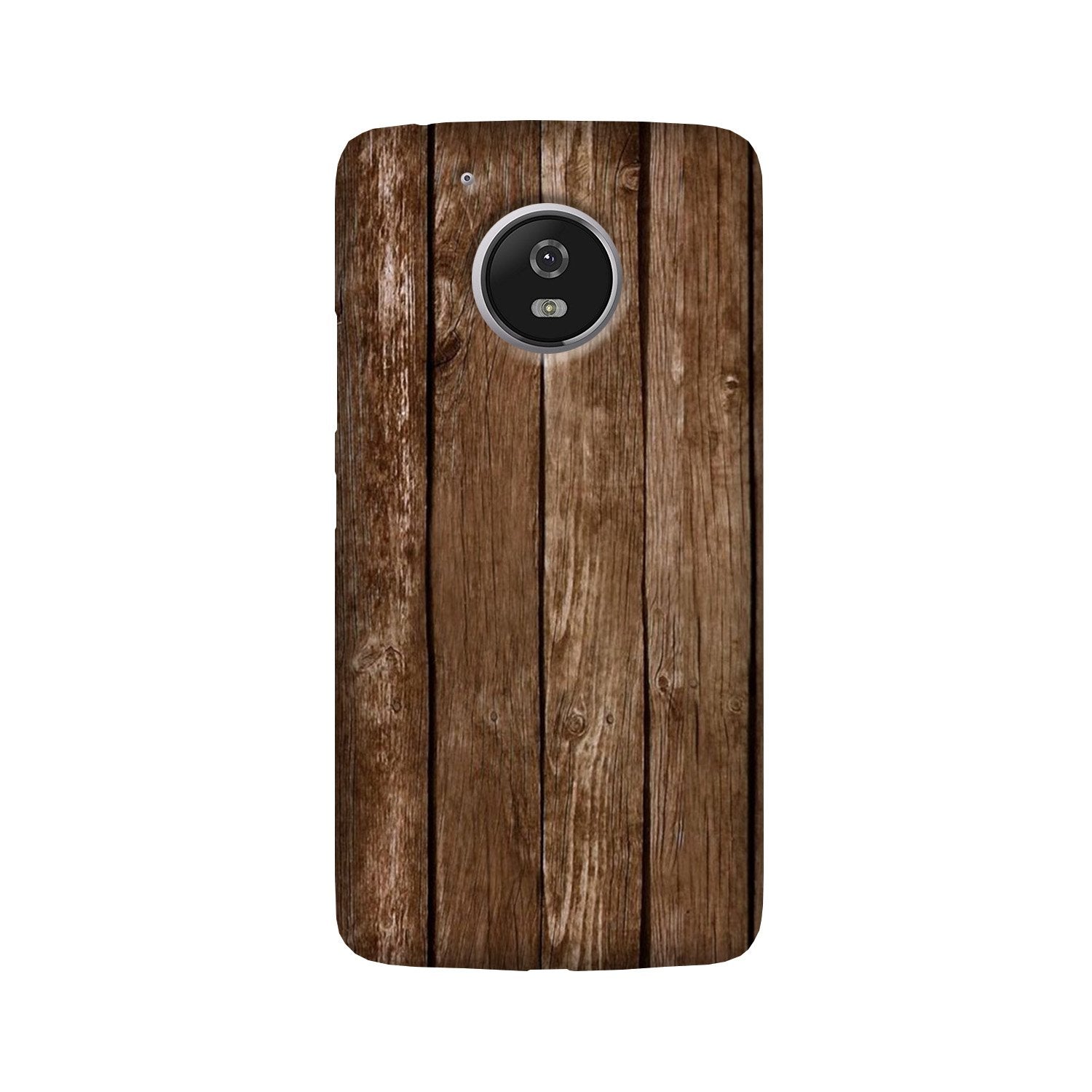 Wooden Look Case for Moto G5 Plus  (Design - 112)