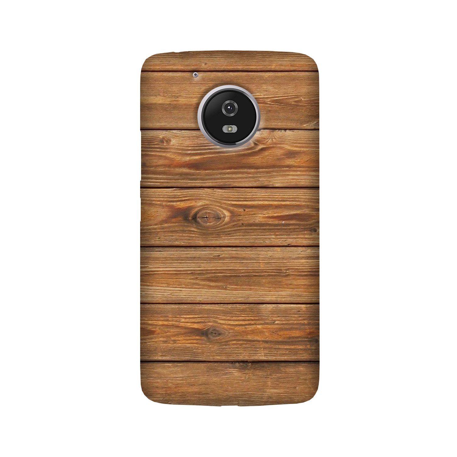 Wooden Look Case for Moto G5 Plus  (Design - 113)