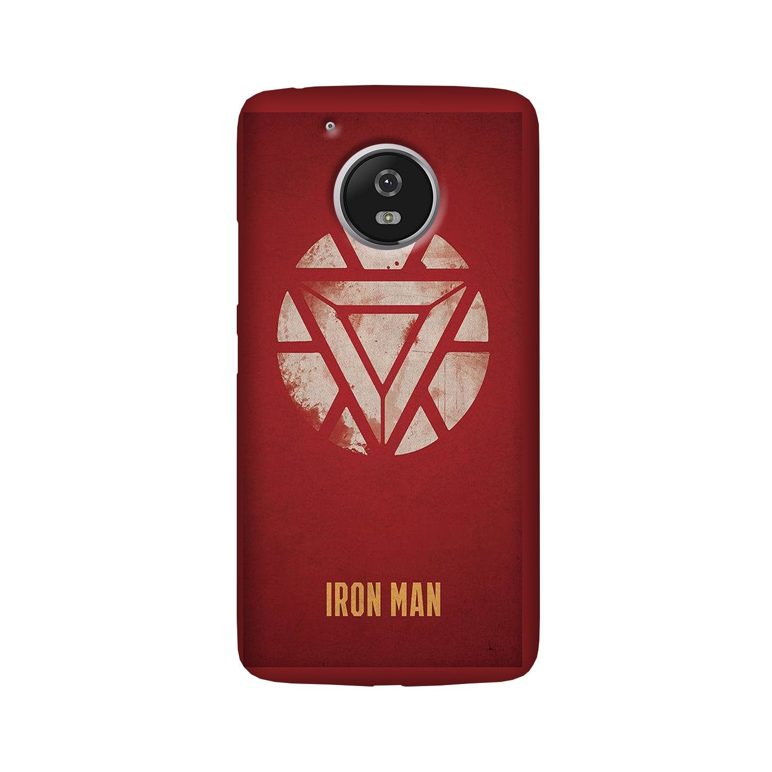 Iron Man Superhero Case for Moto G5  (Design - 115)